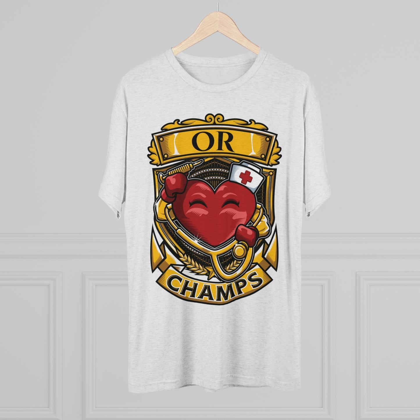 OR CHAMPS  - PREMIUM SOFT - Unisex Tri-Blend Crew Tee (Next Level 6010)
