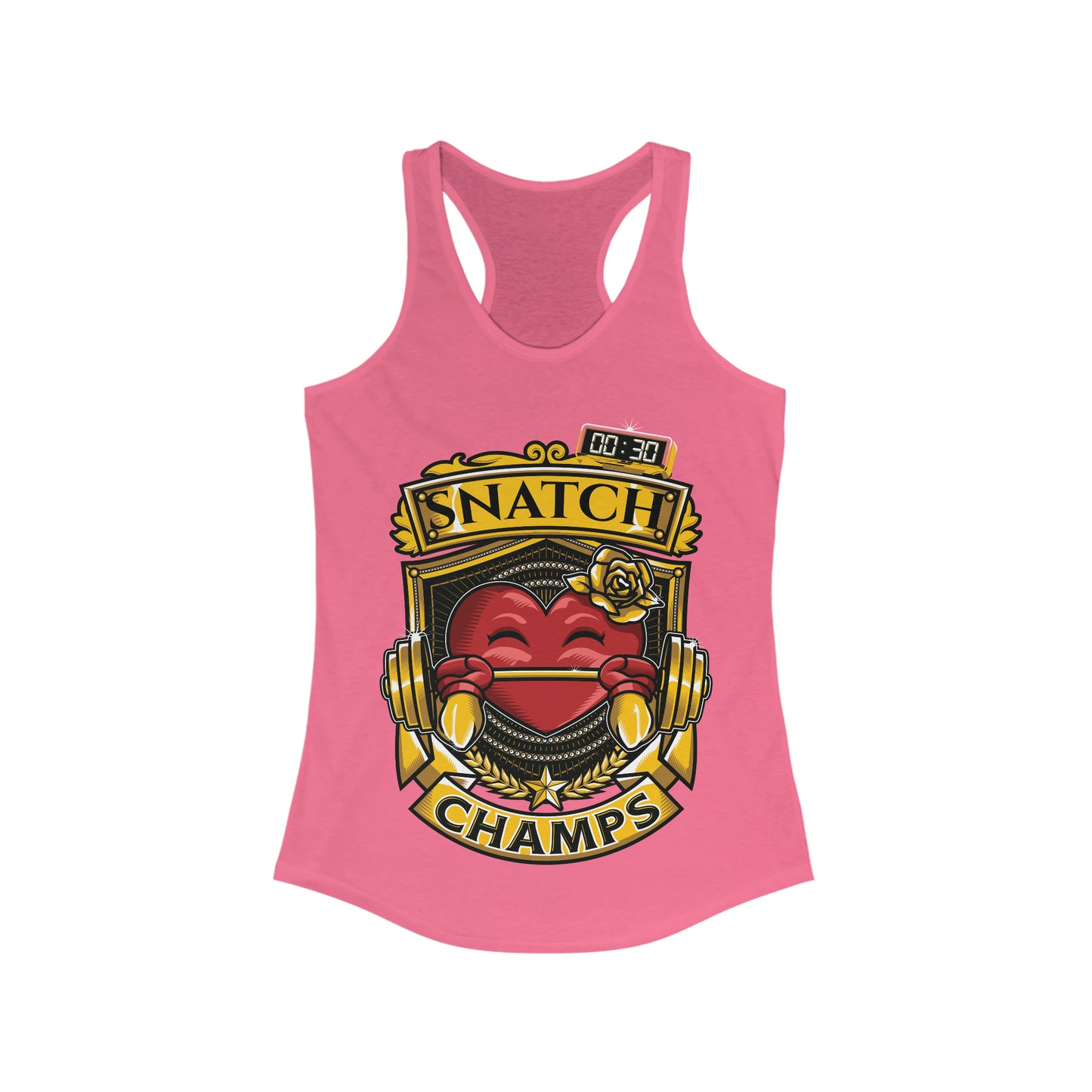 SNATCH CHAMPS  - Women's Ideal Racerback Tank