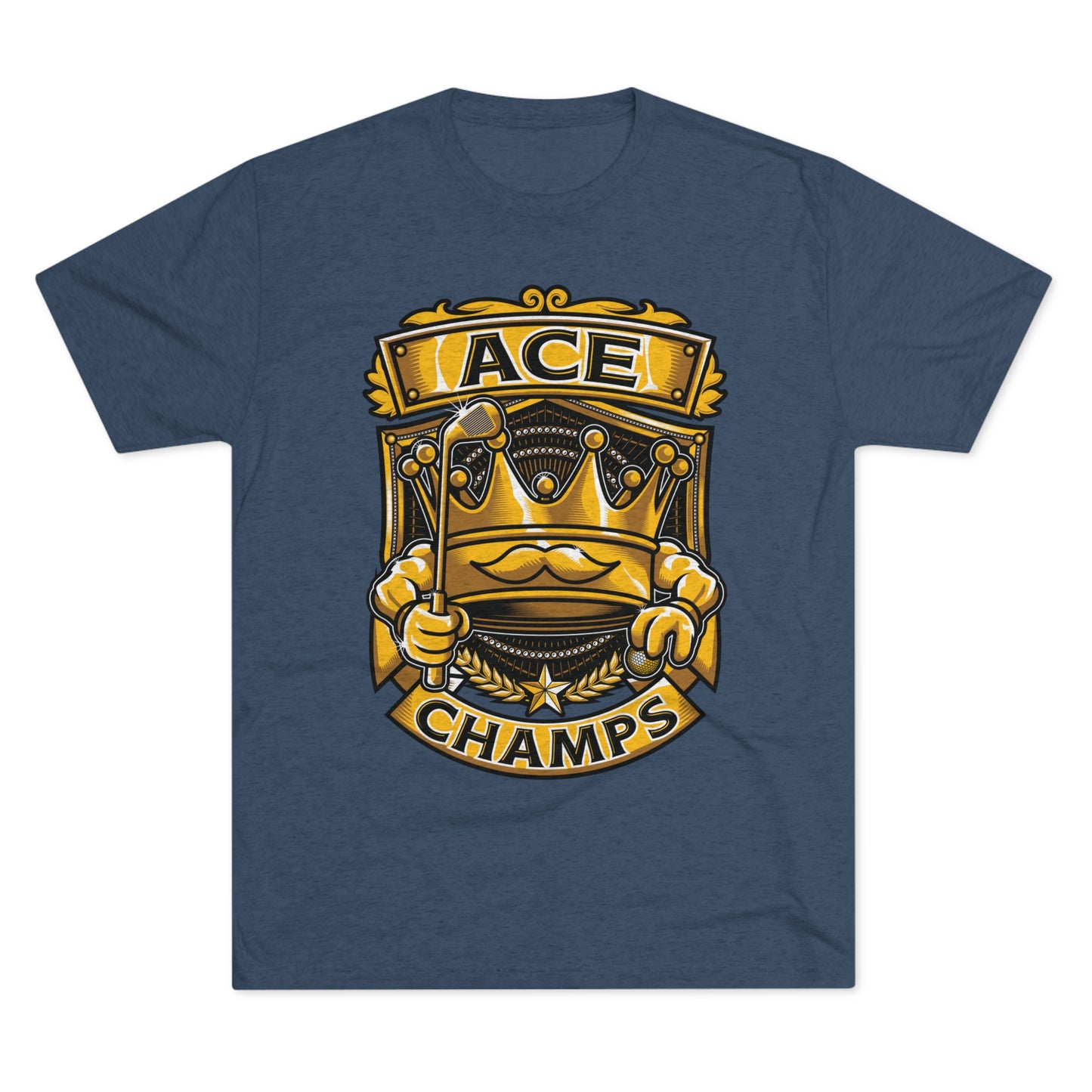 ACE CHAMPS  - PREMIUM SOFT - Unisex Tri-Blend Crew Tee (Next Level 6010)
