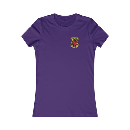 Mom Champs! (Small Front Logo) - Women's Favorite Tee (Bella+Canvas)