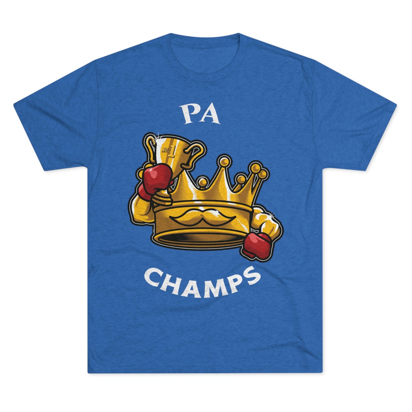 PA CHAMPS (Alternate Logo) - PREMIUM SOFT - Unisex Tri-Blend Crew Tee (Next Level 6010)