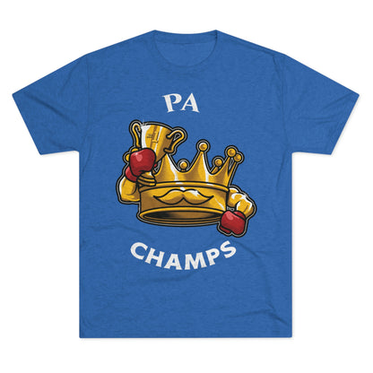 PA CHAMPS (Alternate Logo) - PREMIUM SOFT - Unisex Tri-Blend Crew Tee (Next Level 6010)