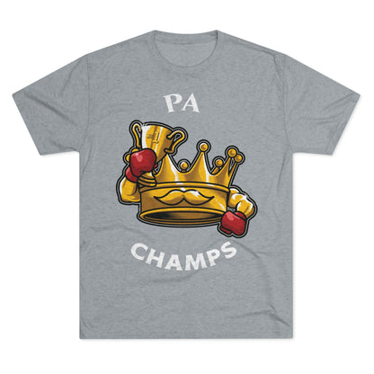 PA CHAMPS (Alternate Logo) - PREMIUM SOFT - Unisex Tri-Blend Crew Tee (Next Level 6010)