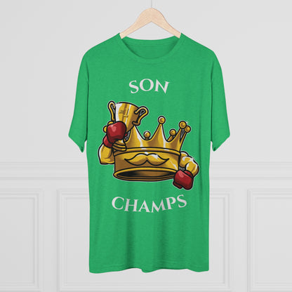 SON CHAMPS  - PREMIUM SOFT - Unisex Tri-Blend Crew Tee (Next Level 6010)