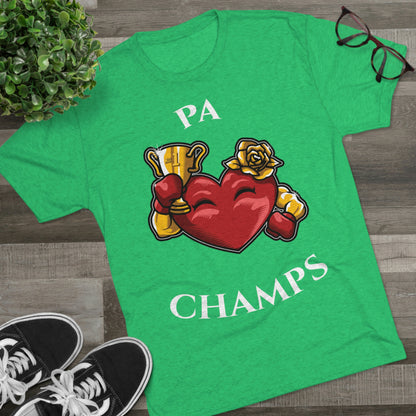 PA CHAMPS (Alternate Logo) - PREMIUM SOFT - Unisex Tri-Blend Crew Tee (Next Level 6010)