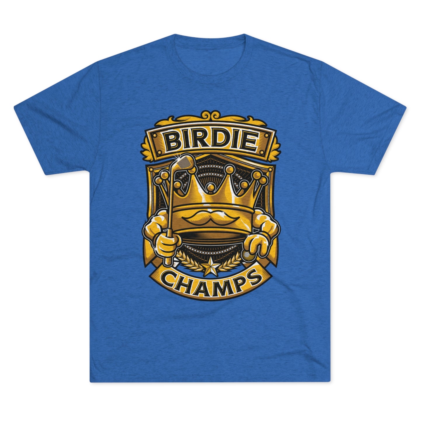 BIRDIE CHAMPS  - PREMIUM SOFT - Unisex Tri-Blend Crew Tee (Next Level 6010)