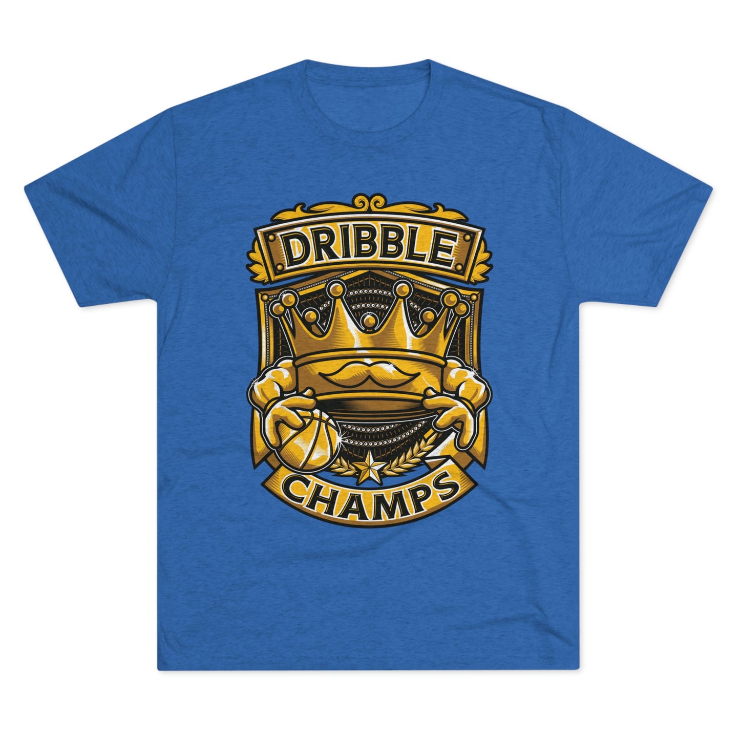 DRIBBLE CHAMPS - PREMIUM SOFT - Unisex Tri-Blend Crew Tee (Next Level 6010)