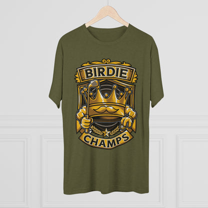 BIRDIE CHAMPS  - PREMIUM SOFT - Unisex Tri-Blend Crew Tee (Next Level 6010)