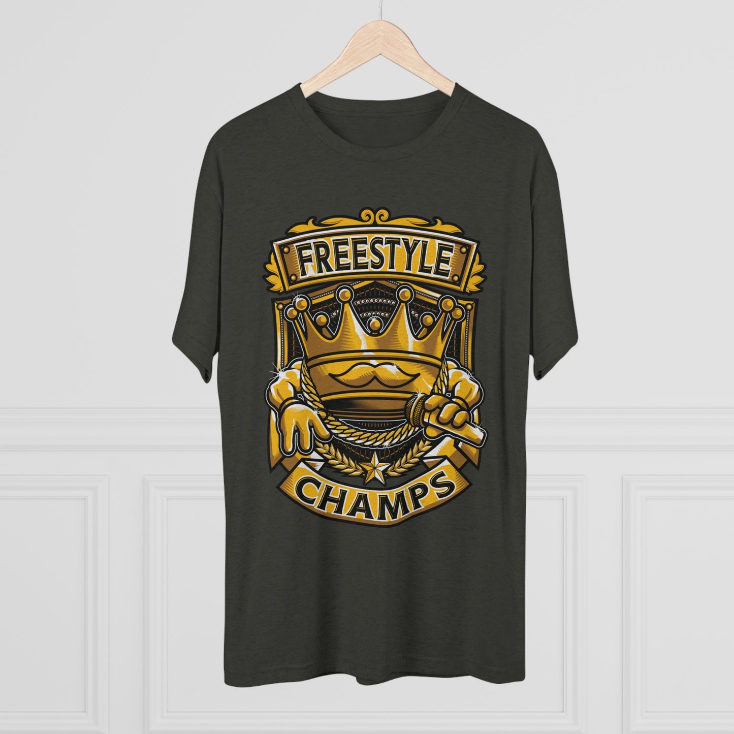 FREESTYLE CHAMPS  - PREMIUM SOFT - Unisex Tri-Blend Crew Tee (Next Level 6010)