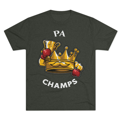 PA CHAMPS (Alternate Logo) - PREMIUM SOFT - Unisex Tri-Blend Crew Tee (Next Level 6010)