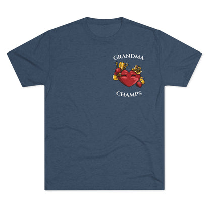 GRANDMA CHAMPS  - PREMIUM SOFT - Unisex Tri-Blend Crew Tee (Next Level 6010)