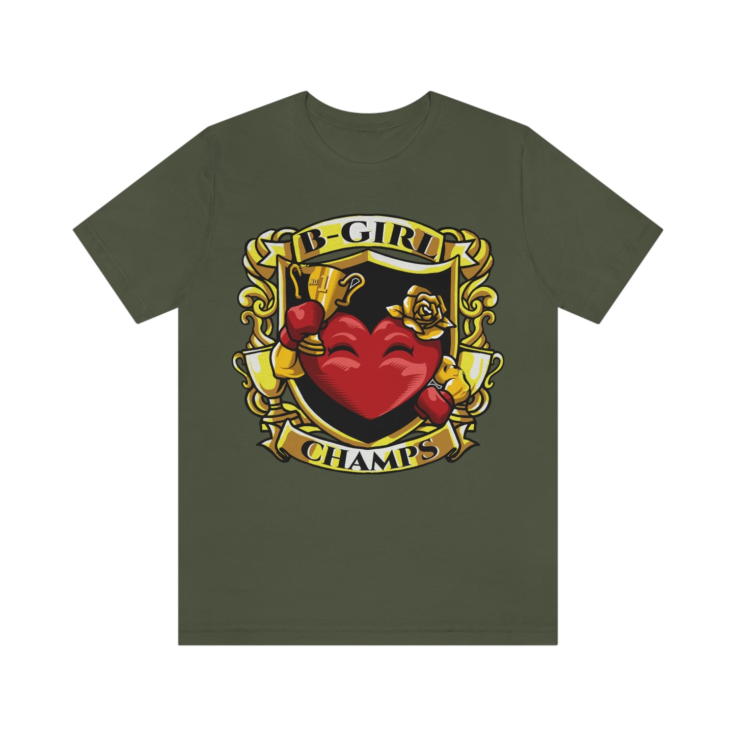 B-Girl Champs! - Unisex Jersey Short Sleeve Tee (Bella+Canvas)