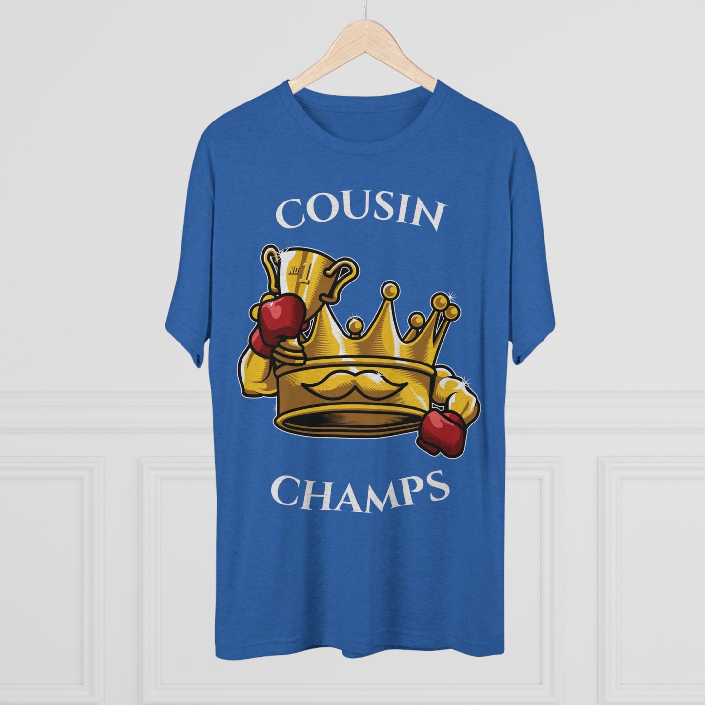 COUSIN CHAMPS  - PREMIUM SOFT - Unisex Tri-Blend Crew Tee (Next Level 6010)