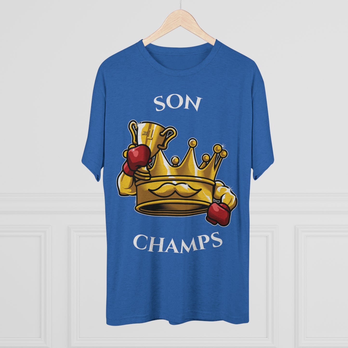 SON CHAMPS  - PREMIUM SOFT - Unisex Tri-Blend Crew Tee (Next Level 6010)