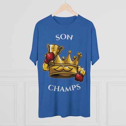 SON CHAMPS  - PREMIUM SOFT - Unisex Tri-Blend Crew Tee (Next Level 6010)