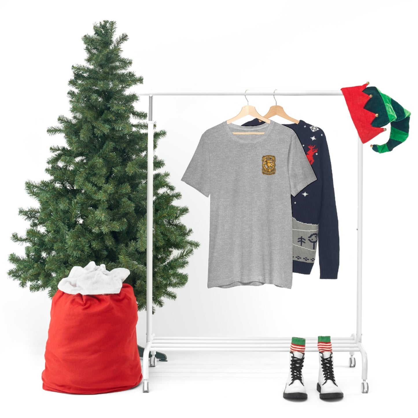 Mom Champs (Gold -Front & Back)! Unisex Jersey Short Sleeve Tee (Bella+Canvas)