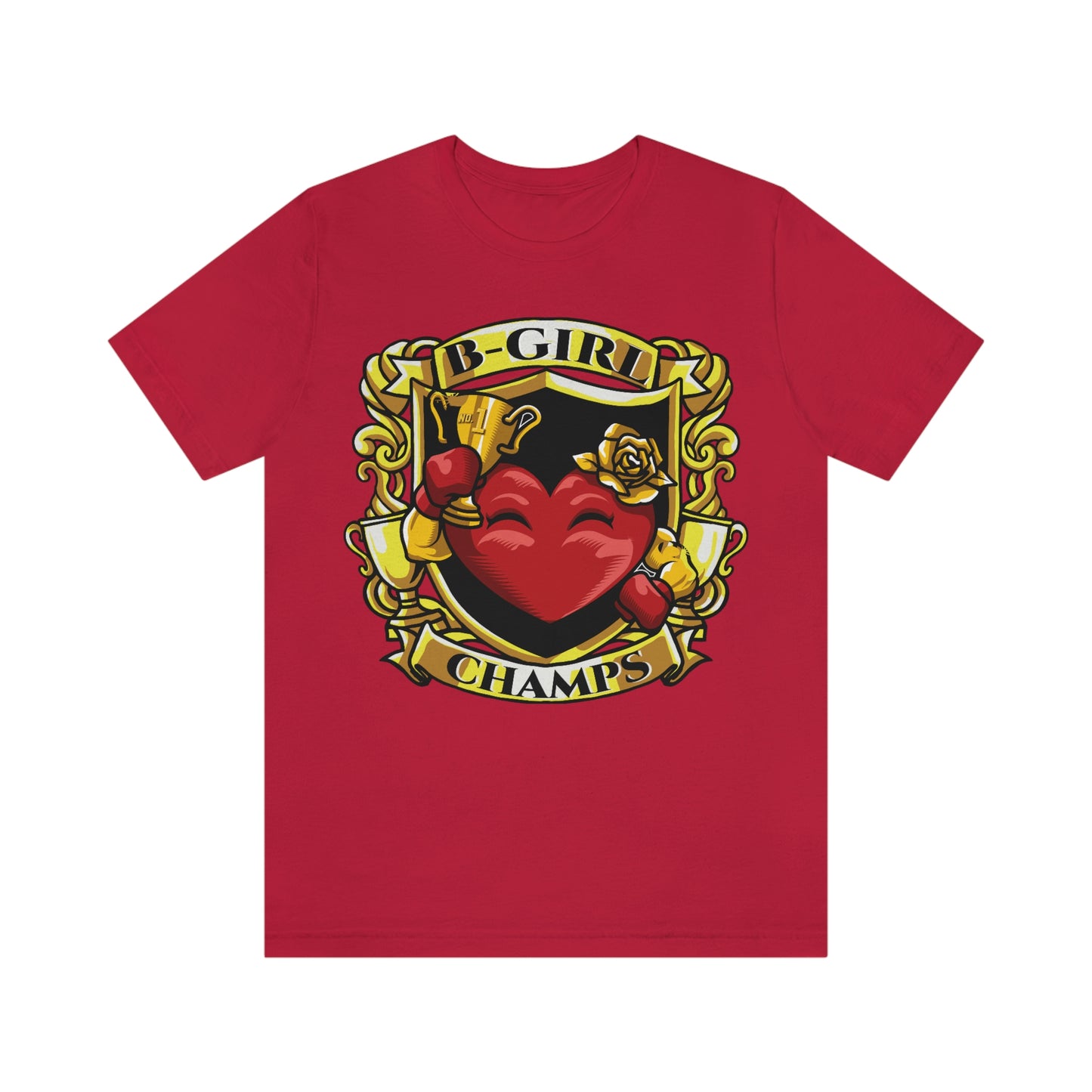 B-Girl Champs! - Unisex Jersey Short Sleeve Tee (Bella+Canvas)