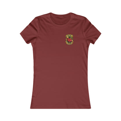 Mom Champs! (Small Front Logo) - Women's Favorite Tee (Bella+Canvas)
