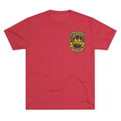 BIRDIE CHAMPS (Small Logo) - PREMIUM SOFT - Unisex Tri-Blend Crew Tee (Next Level 6010)